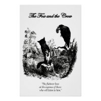 The Fox and the Crow - Aesop's Fable