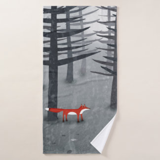 The Fox and the Forest Bath Towel Set