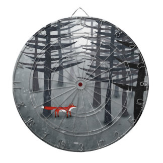 The Fox and the Forest Dartboard