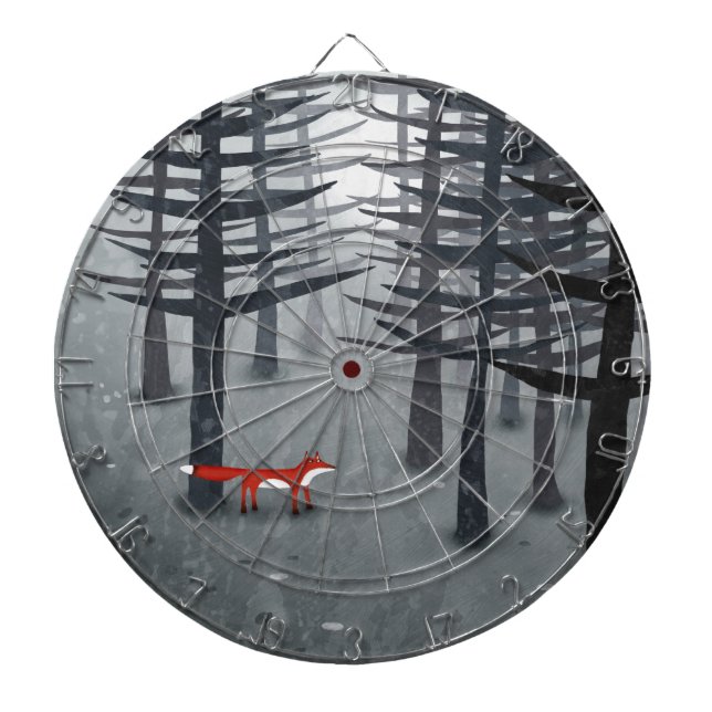 The Fox and the Forest Dartboard (Front)