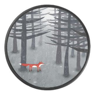 The Fox and the Forest Hockey Puck