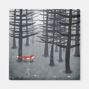The Fox and the Forest Magnet