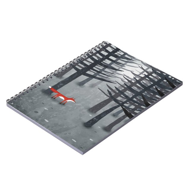 The Fox and the Forest Notebook (Left Side)