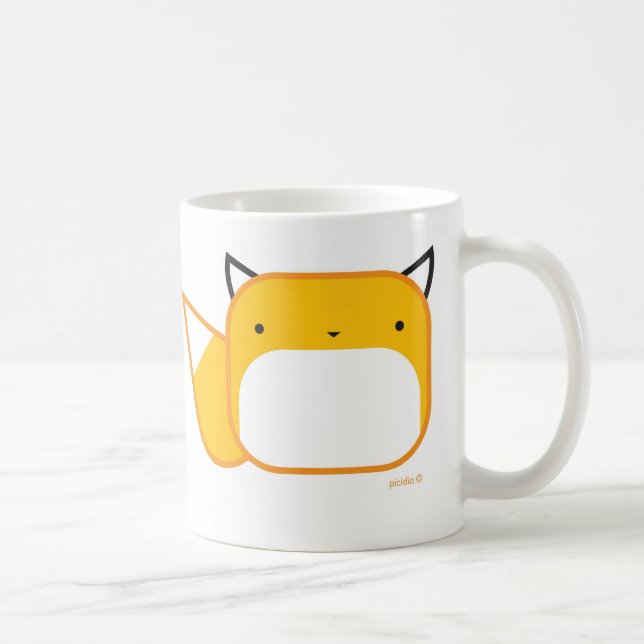 the fox coffee mug (Right)