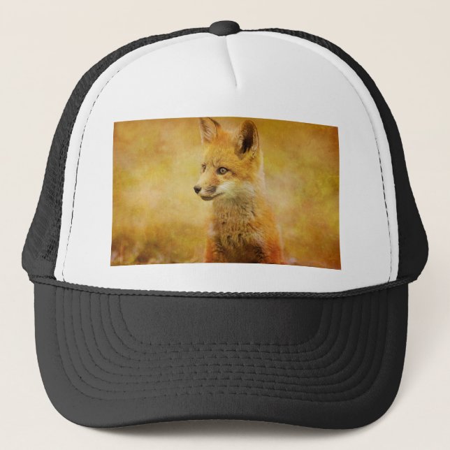 The Fox in the Wood Trucker Hat (Front)