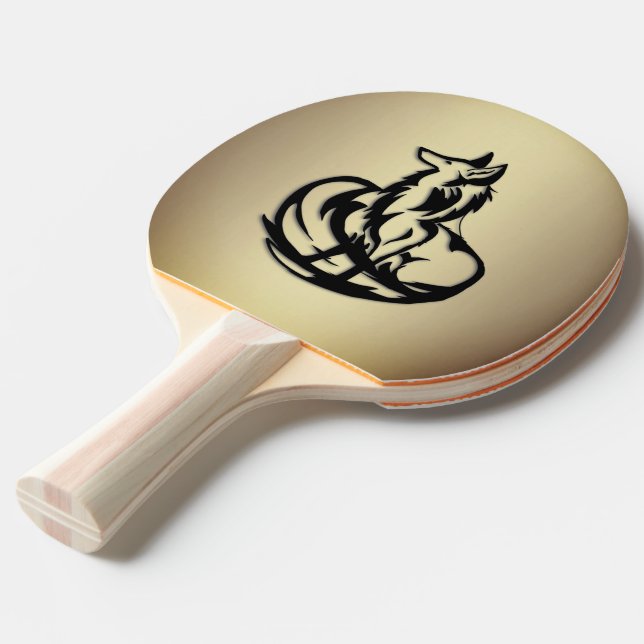 The Fox Ping Pong Paddle (Front Angle)