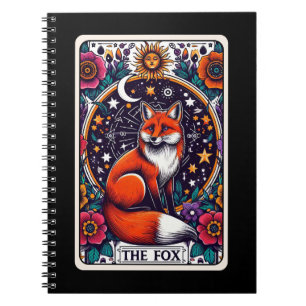 The Fox Spirit Tarot Card Notebook