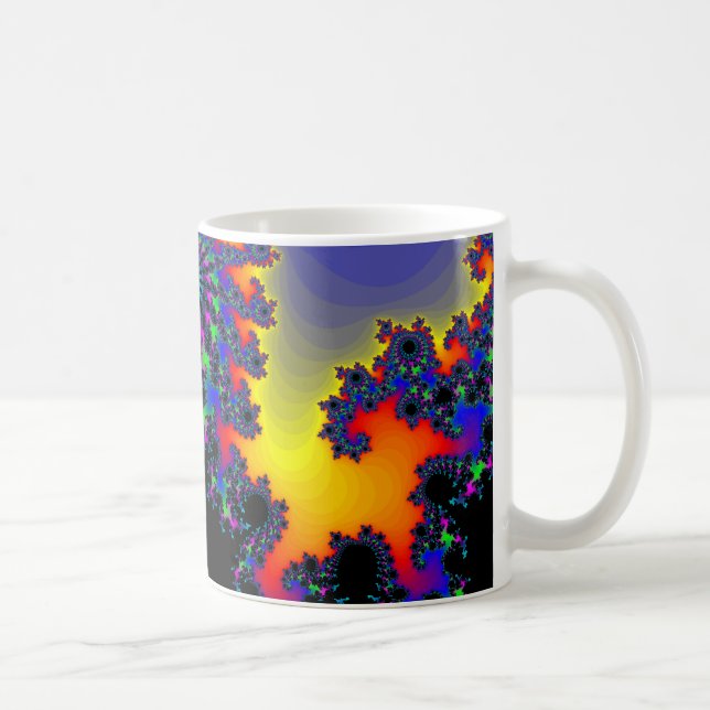 The Fractal's Edge: Coffee Mug (Right)