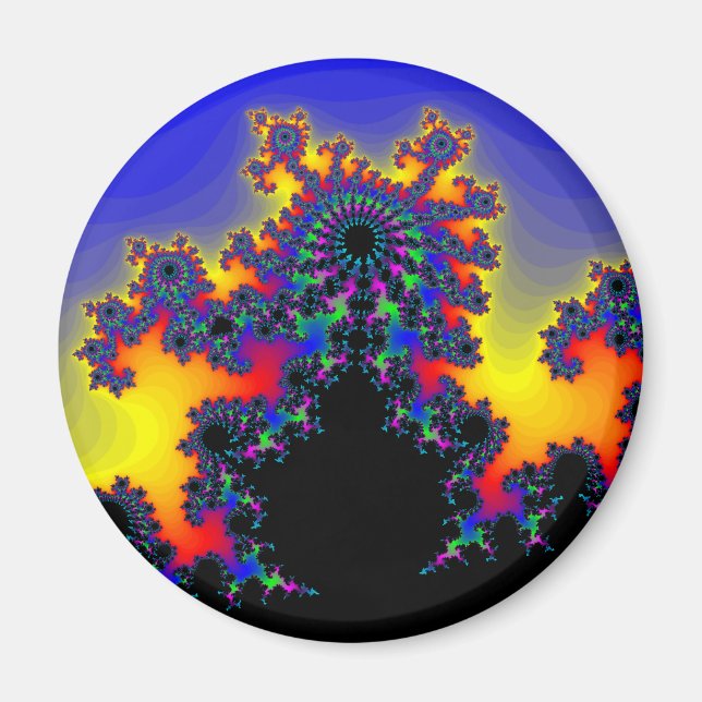 The Fractal's Edge: Magnet (Front)