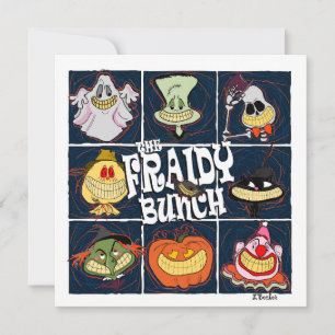The Fraidy Bunch Fun Halloween Card