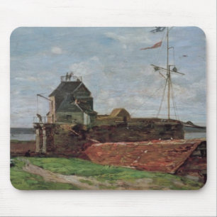 The Francois Ier Tower at le Havre, 1852 Mouse Mat