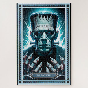 The Frankenstein's Monster Tarot Card Jigsaw Puzzle