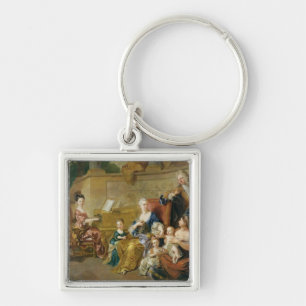 The Franqueville Family, 1711 Key Ring