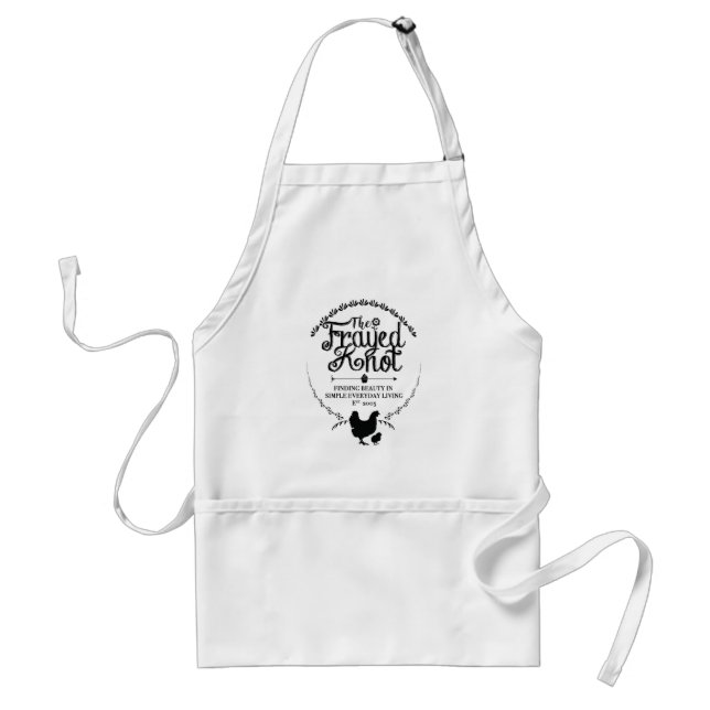 The Frayed Knot - Crest Apron (Front)