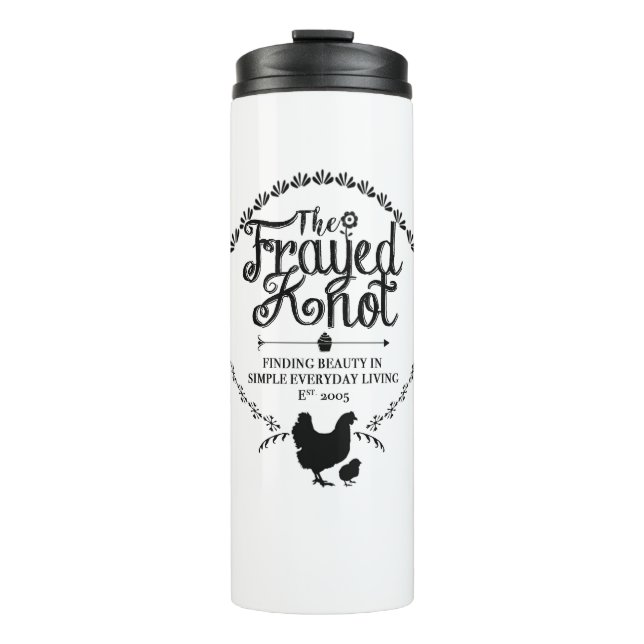 The Frayed Knot - Crest Thermal Mug (Front)