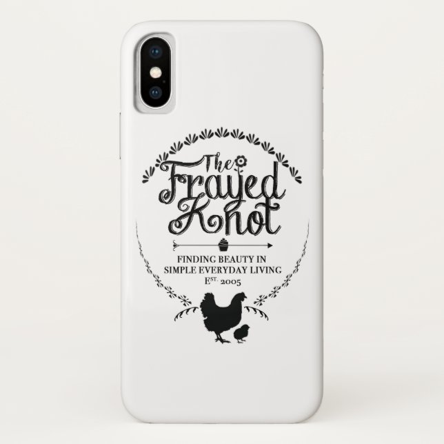 The Frayed Knot - Phone case (Back)