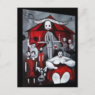 The Freak Show Postcard
