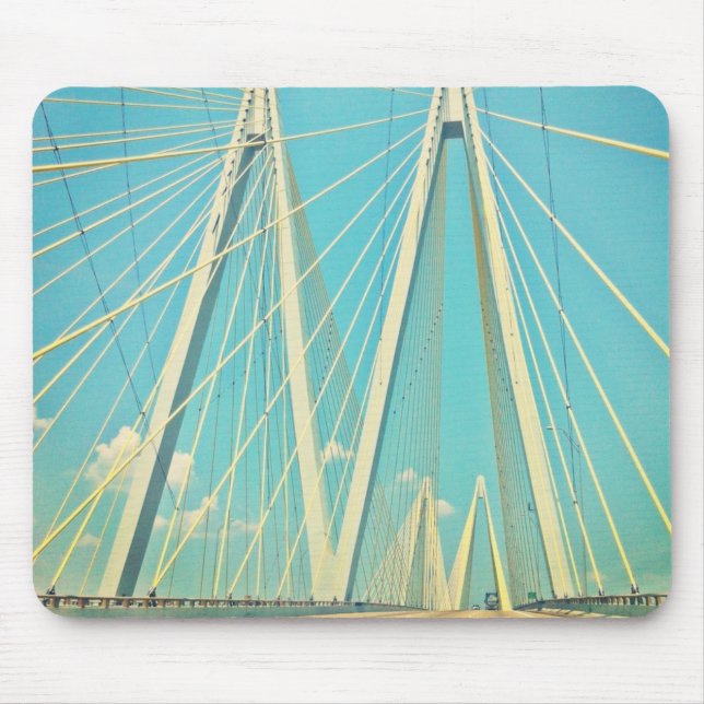 The Fred Hartman Bridge Mouse Mat (Front)