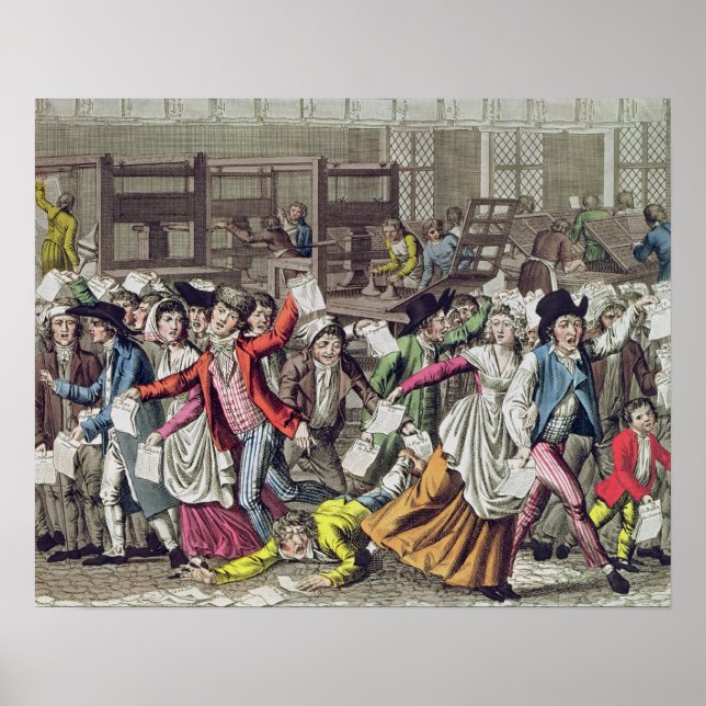 The Freedom of the Press, 1797 Poster (Front)
