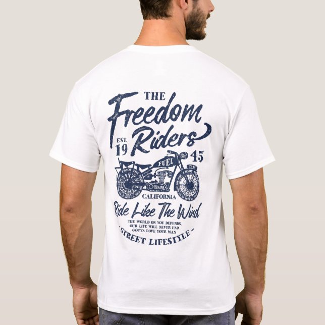 The Freedom Riders T-Shirt (Back)