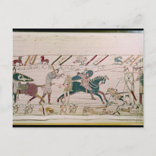 The French are Fighting and Killing Harold's Postcard