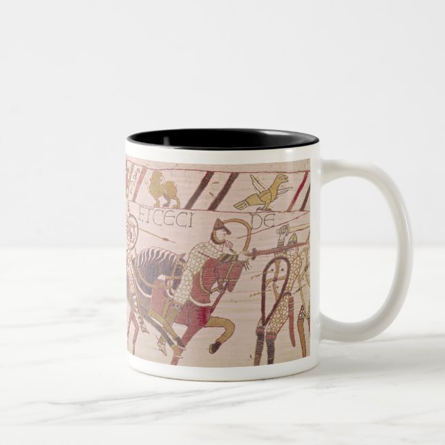 The French are fighting and they kill Two-Tone Coffee Mug (Right)