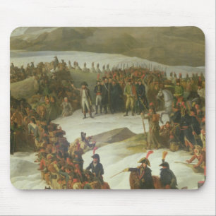 The French Army Crossing the St. Bernard Pass Mouse Mat