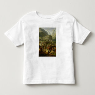 The French Army Travelling St. Bernard Pass Toddler T-Shirt