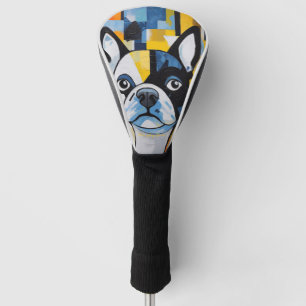 The French Bulldog Dog Portrait 003 - Sable Gabrie Golf Head Cover