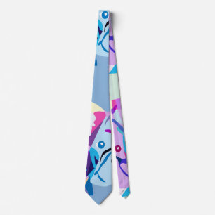The French Bulldog double side print Tie