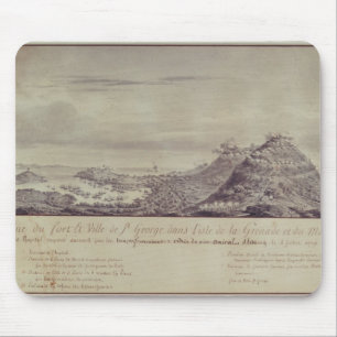 The French Capture Grenada, 1779 Mouse Mat