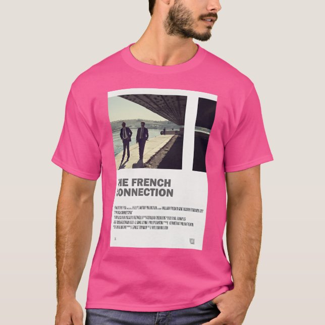 The French Connection Minimalist Poster T-Shirt (Front)