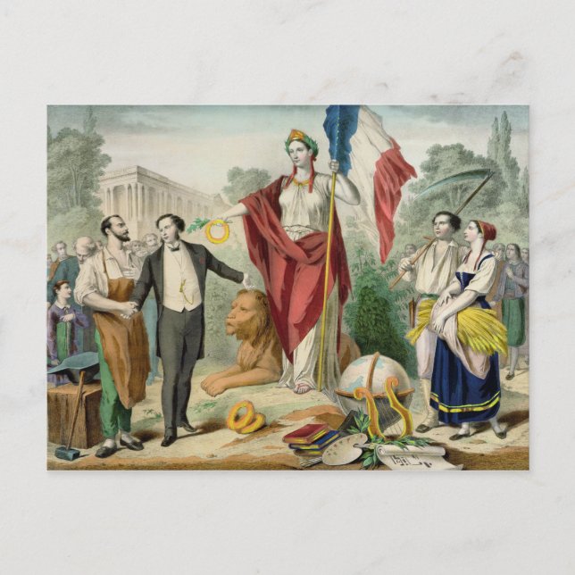 The French Republic Postcard (Front)