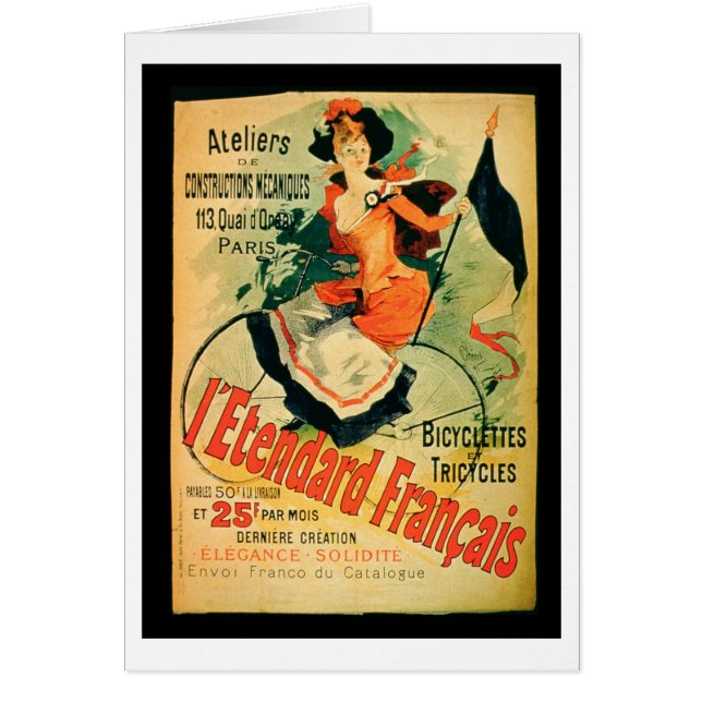 'The French Standard', poster advertising the 'Ate (Front)