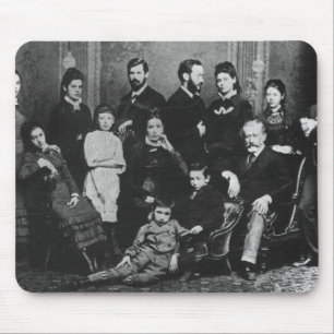 The Freud Family, c.1876 Mouse Mat