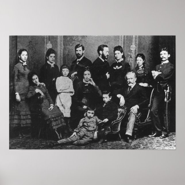 The Freud Family, c.1876 Poster (Front)