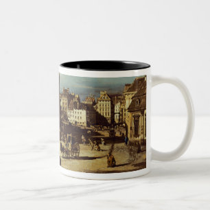 The Freyung in Vienna, view from the Northwest, c. Two-Tone Coffee Mug