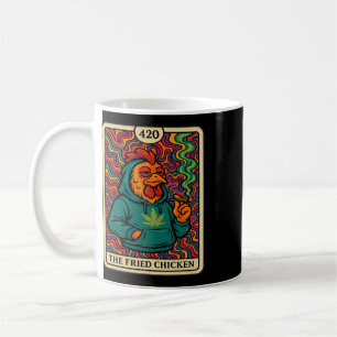 The Fried Chicken Funny Stoner Weed Smoking Graphi Coffee Mug