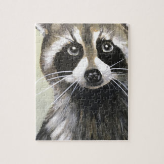 The Friendly Racoon Jigsaw Puzzle