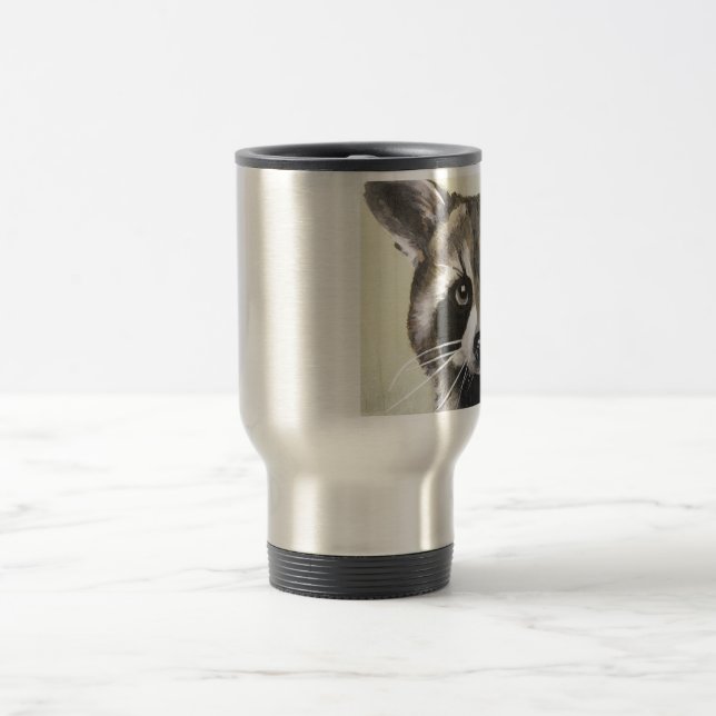 The Friendly Racoon Travel Mug (Center)
