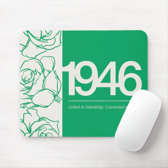 The Friendship & Service Heritage Mouse Pad (With Mouse)