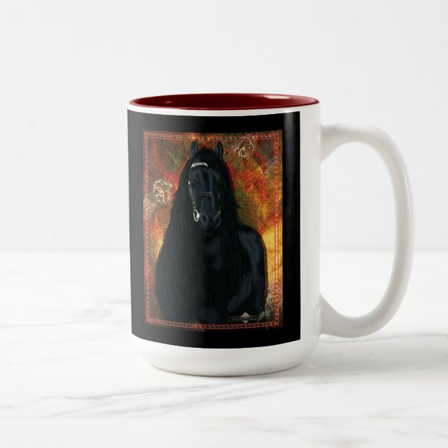 The Friesian - Coffee-, Tea Mug, Cup (Right)