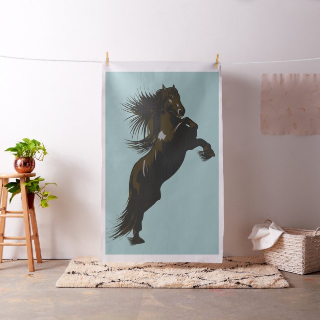 The Friesian Horse - Fabric (In Situ)