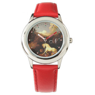 The Frightened White Horse By A Lion Monogram Watch