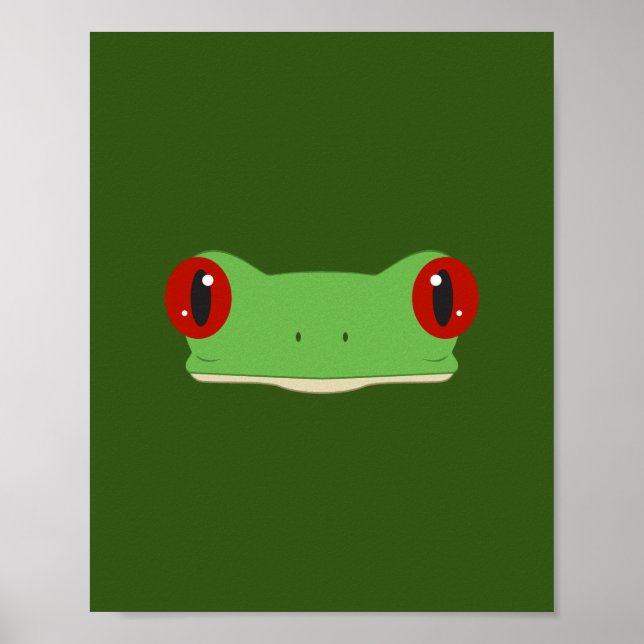 The Frog Face Poster (Front)