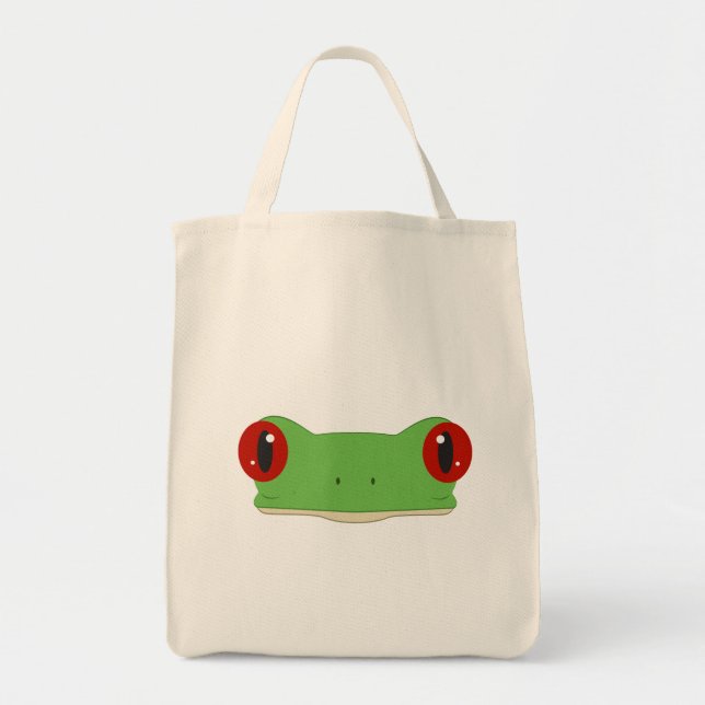 The Frog Face Tote Bag (Front)