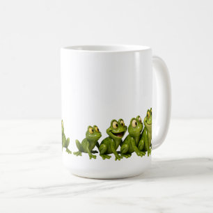 The Frog Family Coffee Mug