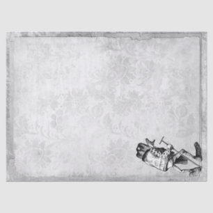 The Frog from Alice in Wonderland Decoupage Tissue Paper