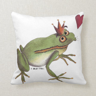 The frog prince cushion