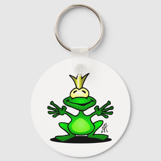 The Frog Prince Key Ring (Front)